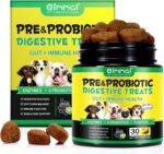 Probiotics for Dogs, 30 Soft Chews with Prebiotics, Pumpkin & Flaxseed | Supports Normal Gut Flora, Digestive Function, Skin & Coat Condition, and Everyday Wellbeing | Duck Flavour - Image 2