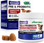Probiotics for Dogs, Dog Probiotics for Gut Health, Dog Probiotic Supplements, dog probiotics and Digestive Enzymes with Prebiotics, Digestive Support & Itchy Skin Relief,Allergies,Reduce Diarrhea,Gas - Image 2
