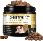 Probiotics for Dogs – Duck Flavour Digestive Chews for Dogs with Prebiotics & Enzymes – Dog Probiotic Chews for Sensitive Stomach, Gut Health & Digestion – Natural Dog Supplements for All Breeds - Image 2
