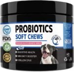 Probiotics for Dogs – Natural Digestive Treats for Gut Health, Immunity, Diarrhoea & Itchy Skin Relief – Salmon Flavour Probiotic Chews – Probiotic Dog Treats - Image 2