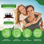 Probiotics for Gut Health -Acidophilus 75 Billion CFU- 120 Vegan Capsules - High Strength probiotics and prebiotics for Men & Women | Friendly Bacteria, Vegan & Gluten Free, UK Made - 4 Month Supply - Image 2