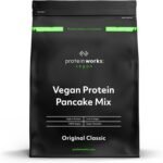 Protein Works - Vegan High Protein Pancake Mix | Low Sugar & High Protein | Slow Release Carbs | High Protein Breakfast | Plant Based Breakfast | 12 Servings | Original Classic | 1kg - Image 2