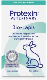 Protexin Veterinary Bio-Lapis for Rabbits, Probiotic and Prebiotic Powder With Electrolytes & Vitamins, Dandelion Flavour, 6 x 2g Sachets - Image 2