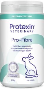 Protexin Veterinary Pro-Fibre for Rabbits, High-Fibre Pellets with Probiotics and Prebiotics, Encourages Normal Digestive Function in Rabbits, Dandelion Flavour, 800g - Image 2