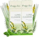 Puffiair Herbal Diffuser Pen, Mullein Flavoured Lung Cleanse Inhaler, 12cm Nicotine-Free Herbal Purifier with Mullein, Thyme & Mint Extracts, 1 Suction Nozzle, 1800 Uses - Image 2