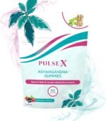 Pulse-X Gummies X60 | Libido Boost for Women and Men | Natural Ashwagandha & Zinc Complex | High Strength1500mg | Long Lasting & Fast Acting | Anxiety & Stress Relief | Calm, Relaxtion & Sleep Aid - Image 2