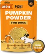 Pumpkin Powder for Dogs (260g) | Pumpkin Puree for Dogs | Fibre Supplement For Loose Stools Digestion, Weight Management & Immune Health | 100% Natural Ingredients | Poki Pet Care - Image 2