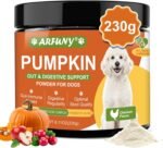 Pumpkin Powder for Dogs - Pumpkin for Dogs with Probiotics, Apple, Cranberry - Rich in Fibre for Gut Health, Digestion, Healthy Stool - Also Support Urinary Tract, Skin, Coat - Chicken Flavor - Image 2