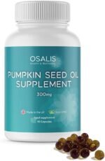 Pumpkin Seed Oil - 300mg – Rich in Naturally Occurring Plant Compounds – Daily Wellness Supplement – 90 Capsules - Image 2