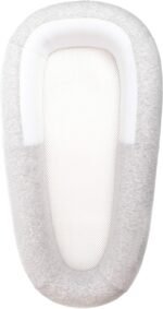 PurFlo Sleep Tight Baby Bed | Safe for Overnight Sleep | Fully Breathable Baby Nest Alternative | Newborn Essentials | 0-8m Minimal Grey - Image 2