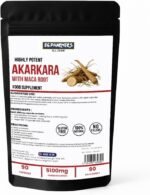 Pure Akarkara with Maca Root Capsules – 90 Vegan Capsules (90-Day Supply) | High Strength Herbal Supplement for Energy, Stamina & Vitality | Gluten-Free, No Fillers, UK Made & Lab Tested - Image 2
