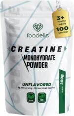 Pure Creatine Monohydrate Powder 300 Grams Unflavoured Micronised, 100 Servings, 3.3 + Months Pre Workout or Post Recovery Powder Muscle Growth Supplements Gym for Men & Women Vegan Scoop Included - Image 2