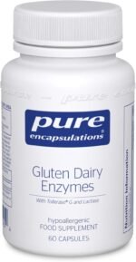 Pure Encapsulations Gluten Dairy Enzyme - Digestive Support for Gluten and Diary, 60 Capsules - Image 2