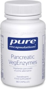 Pure Encapsulations Pancreatic VegEnzymes - High-Strength Digestive Enzyme Formulation - Vegetarian Pancreatic Enzyme Alternative - 180 Capsules - Image 2