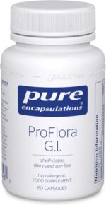 Pure Encapsulations ProFlora G.I. - Healthy Bacteria Blend for Gut Health - Dairy Free Supplement - 60 Capsules - Image 2