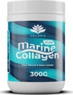 Pure Hydrolysed Marine Collagen Powder 300g | Natural | Unflavoured | Type 1 and 3 Marine Collagen Peptides | All 9 Aminos | Naticol Branded Peptides | 60 Servings - Made for Hellenia - Image 2