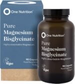 Pure Magnesium Bisglycinate by One Nutrition | High Absorption Magnesium for Sleep, Stress, Heart & Energy Support | 700mg per Capsule | 90 Capsules | 2-Month Supply - Image 2