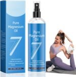 Pure Magnesium Oil Spray for Feet & Body,100ml,Magnesium Chloride for Sleep Support & Muscle Recovery,Magnesium Butter Sleep Spray,Mag/nesium Oil for Relaxing,Muscle Ache and Stress Relief Reduction - Image 2