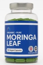 Pure Moringa Leaf - 120 Vegan Capsules - High Strength Moringa Oleifera - 500mg per Capsule - GMP HACCP UK Certified - 4 Month Supply - NO EXTRACTS - Pure ONLY - Image 2