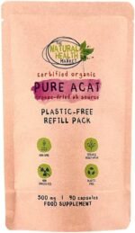 Pure Organic Acai Berry 500mg Capsules by The Natural Health Market • Certified Organic by The Soil Association • Vegan Capsules • Acai Berries Harvested in Brazil (90 Capsule Pouch) - Image 2