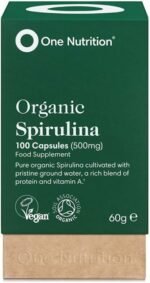 Pure Organic Spirulina Powder – Superfood - High in Protein & Vitamin A – Immune Support – Vegan Friendly – 100 Capsules - Image 2