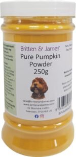 Pure Pumpkin Powder for Dogs by Britten and James (250g). Natural Grain Free Superfood Supplement – High in Prebiotics and Fibre for Digestion, Gut Health, Sensitive Stomach’s and Healthy Stools - Image 2