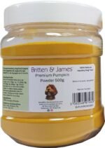 Pure Pumpkin Powder for Dogs by Britten and James (500g). Natural Grain Free Superfood Supplement – High in Prebiotics and Fibre for Digestion, Gut Health, Sensitive Stomach’s and Healthy Stools - Image 2