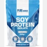 Pure Source Nutrition Soy Protein Isolate Powder (90% Protein) 250g Unflavoured SOYA Protein Vegan Powder for Superfood Supergreens Dairy Free Plant Based Protein (250g, Natural) - Image 2