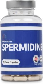 Pure Vitality : Spermidine 98% Purity - 90 x 8mg Vegan Capsules - GMP HACCP Certified - UK Manufacturer - Lab Tested - Image 2