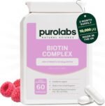 Purolabs Biotin Hair Growth Supplement 10,000μg - Hair Vitamins for Men & Women - Vitamin B7 Tablets for Skin & Nails with Zinc & Selenium - 60 Vegan Capsules - Made in The UK by Purolabs - Image 2