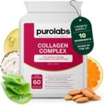 Purolabs Marine Collagen Complex - Collagen Supplement for Women & Men - with Hyaluronic Acid & Vitamin C - High Strength Type 1 Hydrolyzed Collagen Peptides - 60 Capsules - Skin, Hair & Nails - Image 2
