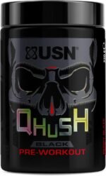 Qhush Black Berry Blaze Pre Workout 220G: Explosive Energy Drink Powder—High Caffeine Energy Supplement With Vitamin B6 Complex For Focus And Performance - Image 2