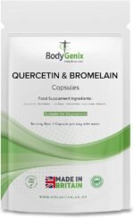 Quercetin & Bromelain Capsules - Immune System Digestive Health Joints Support Antioxidant Boost High Strength Formula Natural Supplement - 120 Capsules 4 Month Supply - Image 2