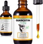 Quercetin for Dogs, 60ML Quercetin Liquid Drops Supplements with Vitamin C for Dog Allergy Relief, Immune Support, Itch Relief & Antioxidant (Natural Bacon Flavor) - Image 2