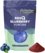 RESQ Blueberry Fruit Powder - 90g Fine Air-Dried Ingredient - Natural, Sugar-Free, Vegan, Gluten-Free - Made in the UK from Fresh Berries - Great for Smoothies, Baking, Breakfast and More - Image 2
