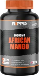 RIPPD African Mango 20800mg 60 Capsules – High Strength Vegan Supplement | Supports Metabolism, Energy & Weight Management | Premium Quality Made in The UK - Image 2