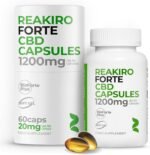 Reakiro Forte Fast-Acting CBD Soft Capsules 1200mg, 60pcs with BioForte Plus | 20mg Cannabidiol per Capsule | High Strength CBD Capsules | CBD Oil for Sleep, Stress & Anxiety Relief | CBD Edibles - Image 2