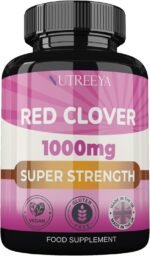 Red Clover Tablets 1000mg 200 Vegan Tablets Super Strength UK Made Menopause Supplement - 200 Day Supply - Image 2