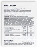 Red Clover+ – Red Clover & Sage Extracts Natural Menopause Support – 28 Day Supply - Image 2