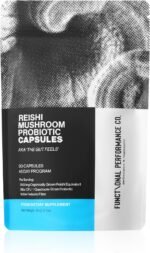 Reishi Mushroom + Probiotic Capsules – Fruiting Body Extract 3000 mg with 60 Billion CFU Probiotic & Prebiotic Fibre – Vegan Gut & Immune Support – 45 Day Supply - Image 2