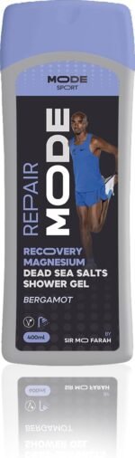 Repair MODE Magnesium Shower Gel – Mineral & Epsom Salts Body Wash for Relaxation & Muscle Recovery (Bergamot) - Image 2