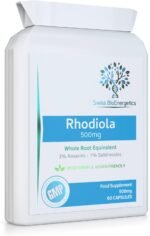 Rhodiola 500mg (3% Rosavins - 1% Salidrosides) Whole Root Equivalent – 60 Capsules - Suitable for Vegetarians and Vegans - Image 2