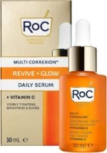 RoC Multi Correxion Revive + Glow Daily Serum | With 10% Vitamin C, Skincare for Face & Neck | 30 ml - Image 2