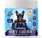 Rockstar Pet Supplemets Calming Soft Chews for Dogs | Duck Flavour | Stress & Anxiety Relief, Promotes Relaxation, Barking Relief & Restful Sleep. - Image 2