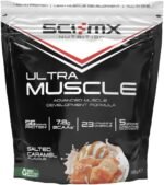 SCI-MX Ultra Muscle - Protein Powder for Muscle Development + 23 Vitamins & Minerals - Salted Caramel • 56g Protein + 5g Creatine + 7.8g BCAAs per Serving • 1.5kg - Image 2