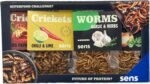 SENS Edible Insect Mix, Party Snack, Roasted Crickets and Mealworms, Crispy Snack Rich in Proteins, Gift Idea for Foodies - Image 2