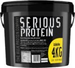 SERIOUS Protein – Protein Powder – 4kg – Low Carb – Supports Lean Muscle Growth – Recovery Supplement - The Bulk Protein Company - 133 Servings (Banana) - Image 2