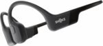 SHOKZ OpenRun Bone Conduction Headphones, Open-Ear Bluetooth Sports Earphones with Mic, IP67 Waterproof Wireless Headset for Running and Workout, 8H Playtime, USB-C - Black, Sport headband - Image 2