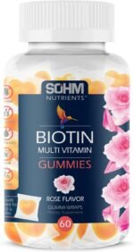 SOHM Biotin Gummies,High Strength Biotin Gummies for Healthy Hair,Skin and Nails -Includes Vitamin B12,B6,A,C,E,D3 Multivitamin for Adults Men,Women Adults -Vitamin Suppliments Vegetarian - Image 2