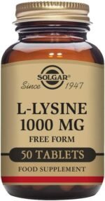 SOLGAR Lysine 1000 Mg, 50 CT - Image 2